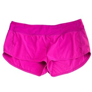 Lululemon Speed Up Low-Rise lined shorts 2.5” Ripened Raspberry